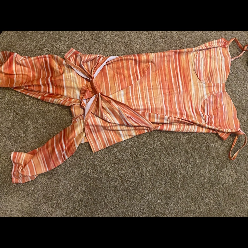 Orange one piece